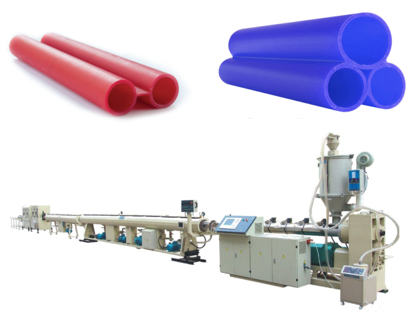 HDPE Cable Protection Pipe Extrusion Line