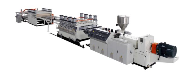 PVC PE PP Construction Template Extrusion Line